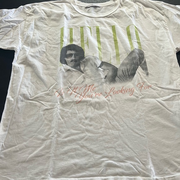 Daydreamer White and Green Graphic Tee | SZ L - Picture 2 of 2